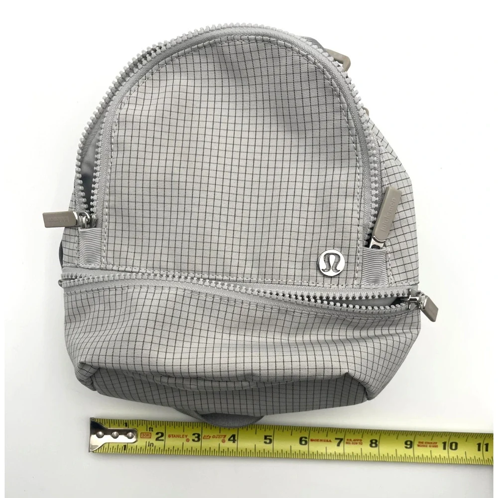 Lululemon Womens Gray City Adventurer Micro Convertible Backpack
